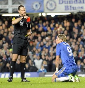 torres red card
